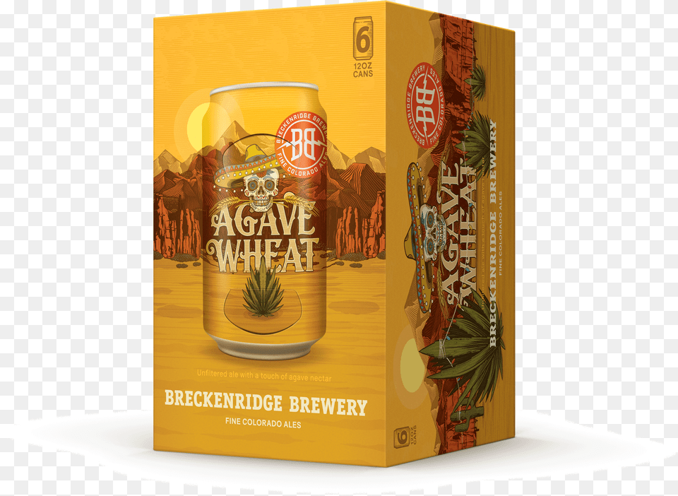 Breckenridge Brewery Agave Wheat New Label, Can, Tin, Alcohol, Beer Png Image