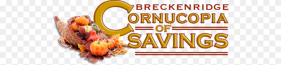 Breckenridge Cornucopia Of Savings, Vegetable, Pumpkin, Produce, Plant Png Image