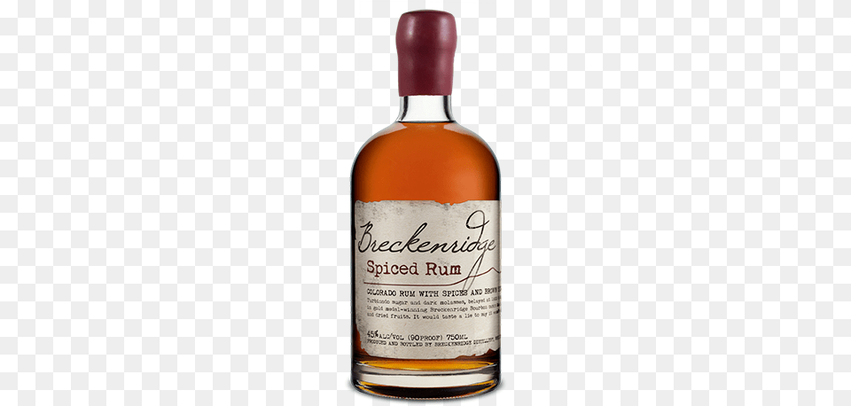 Breckenridge Distillery Breckenridge Spiced Rum Breckenridge Whiskey Port Cask Finish, Alcohol, Beverage, Liquor, Whisky Png