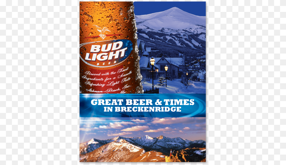 Breckenridge Ski Resort, Advertisement, Poster, Alcohol, Beer Free Png Download
