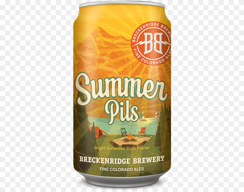 Breckenridge Summer Pils, Alcohol, Beer, Beverage, Lager Png Image