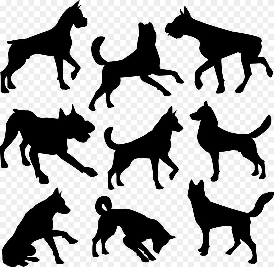 Breed Specific Legislation And Dog Bites Dog Silhouette, Gray Png Image