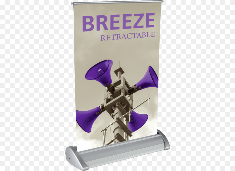 Breeze 1 Retractable Banner Stand Breeze Retractable Tabletop Banner Stand, Electronics, Speaker Free Png Download