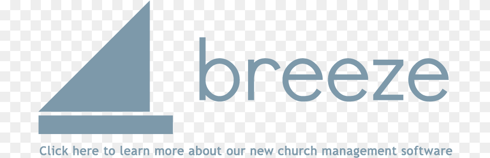 Breeze Church Management, Triangle, Logo, Text Free Png