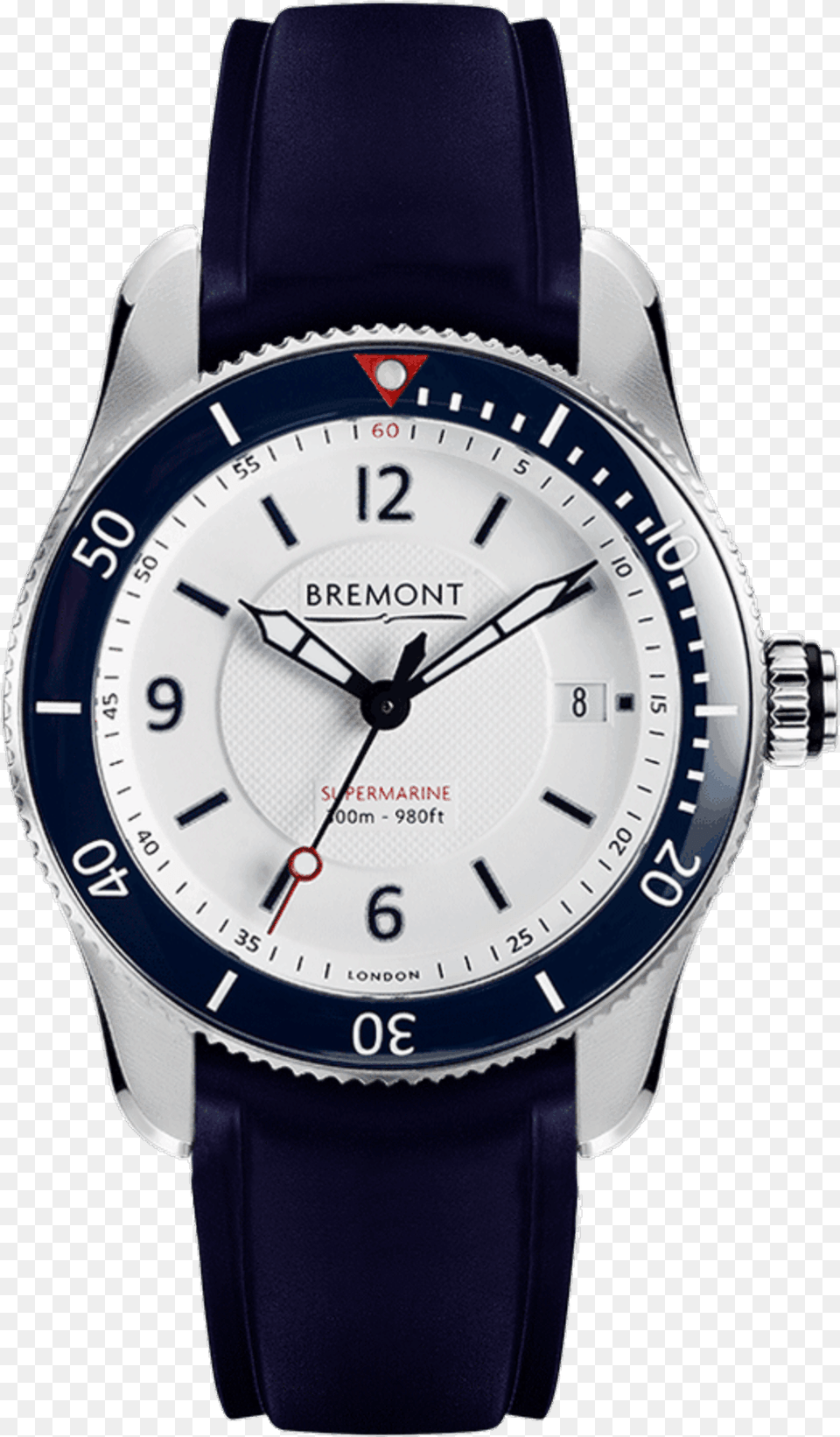 Bremont S300 White, Arm, Body Part, Person, Wristwatch Png