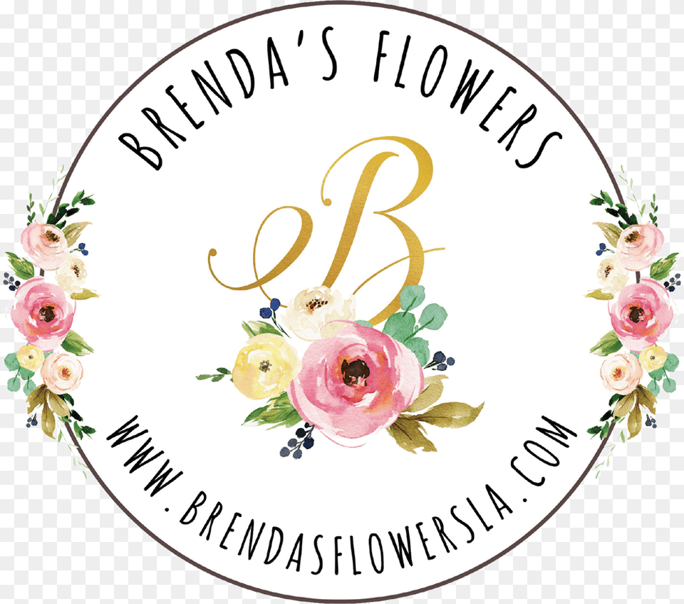 Brenda S Flowers Logos De Flores, Rose, Flower, Plant, People Free Transparent Png