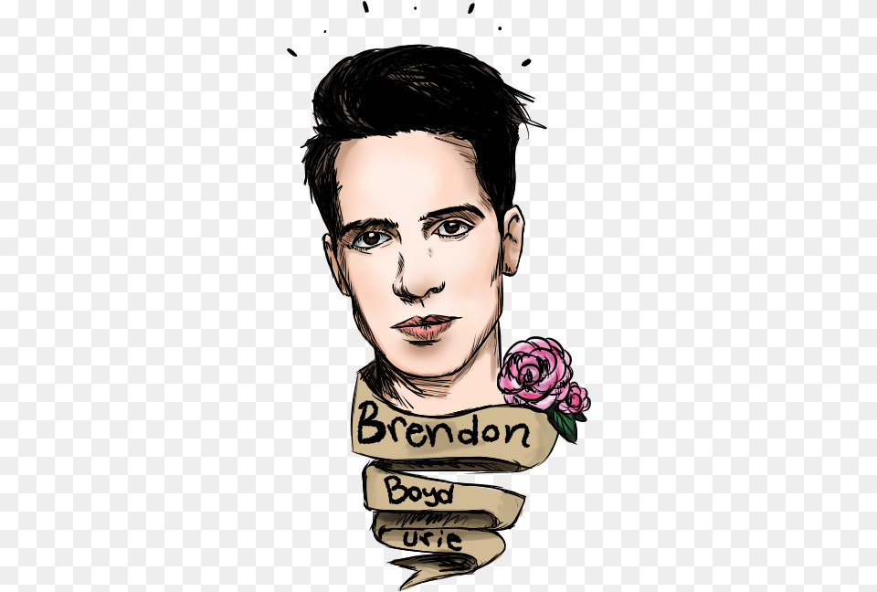 Brendon Urie Anime For Kids Panic At The Disco Anime Brendon Urie, Adult, Person, Woman, Female Free Png Download