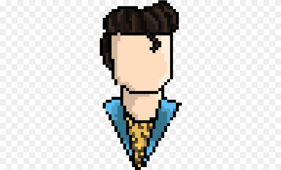 Brendon Urie Pixel Art, Accessories, Formal Wear, Tie, Cream Free Png Download