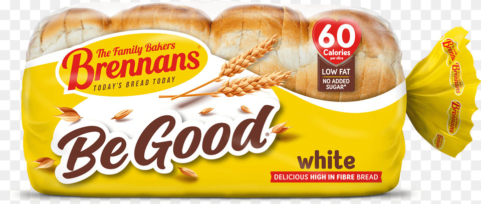 Brennans Be Good White Brennans Bread, Food, Burger Free Png