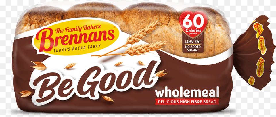 Brennans Be Good Wholemeal Bread Brennans Be Good Bread, Food, Burger Free Png Download