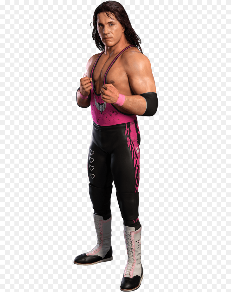 Bret Hart Bret Hart Svr 2011, Adult, Shoe, Person, Hand Png Image