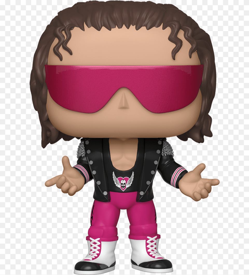 Bret Hitman Hart Funko Pop, Body Part, Person, Finger, Hand Free Png Download