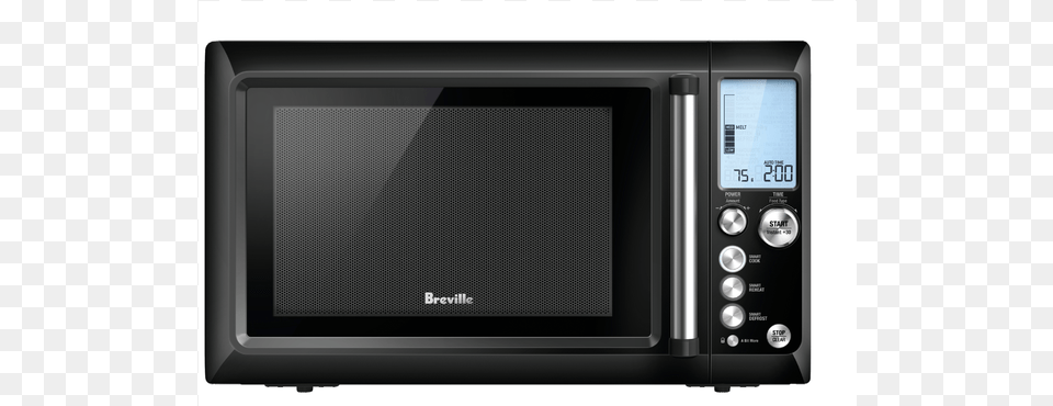 Breville 34l The Quick Touch Microwave Oven 1100w Bmo735bks Breville Bmo625 Quick Touch Compact Microwave, Appliance, Device, Electrical Device, Switch Png