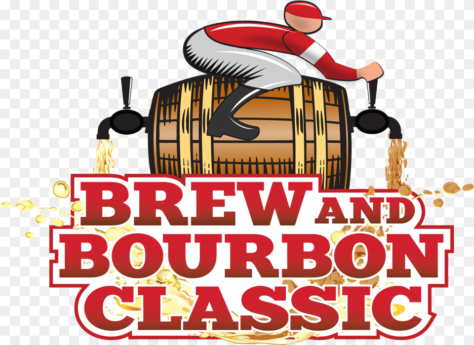 Brew And Bourbon Logo Final 0 Bourbon Classic, People, Person, Advertisement, Dynamite Free Transparent Png