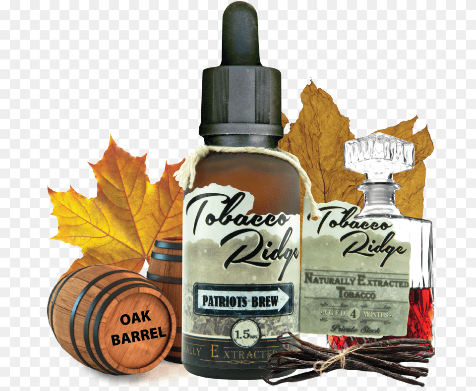 Brew Empire Tobacco E Liquid, Leaf, Plant, Bottle, Alcohol Png Image