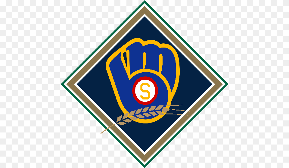 Brewers Logo Milwaukee Brewers, Clothing, Glove, Emblem, People Png Image