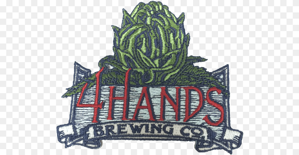 Brewery Patches 4 Hands Brewery Patch, Badge, Logo, Symbol Free Png Download