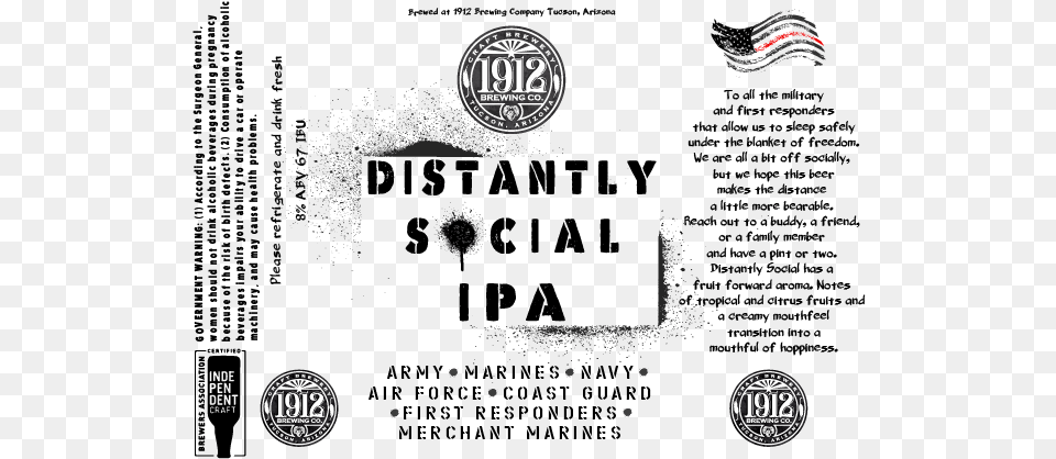 Brewing Company Distantly Social Dot, Logo Free Png