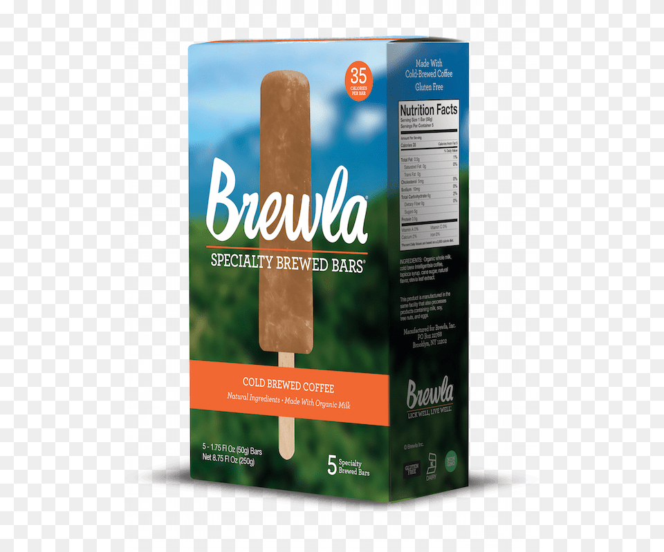 Brewla Barista Carton, Food, Ice Pop Free Png Download