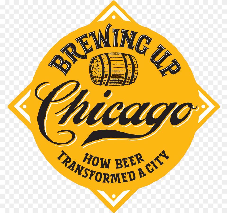 Brewucity Logo Chicago, Badge, Symbol, Adult, Male Free Transparent Png