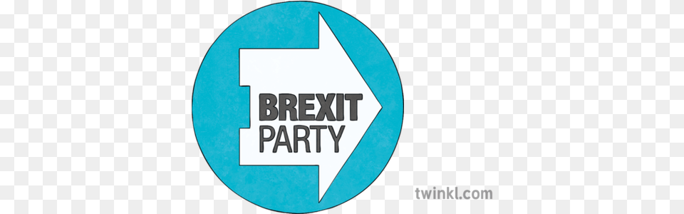 Brexit Party Logo Politics Election Ks2 Circle, Sticker, Disk, Sign, Symbol Free Transparent Png