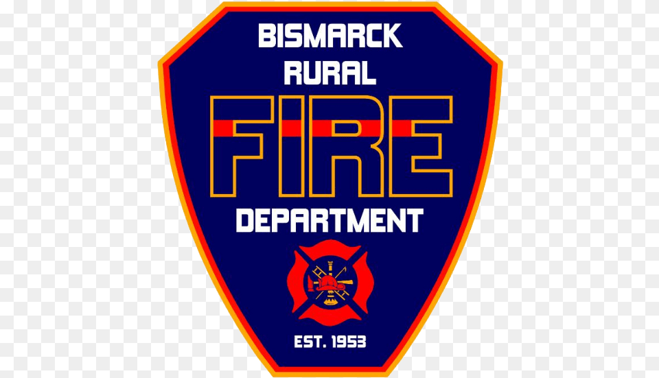 Brfd Logolarge Bismarck Fire Department Logo, Badge, Symbol, Road Sign, Sign Free Png Download