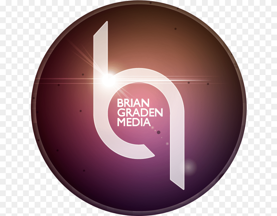 Brian Graden Media Language, Flare, Light, Disk, Logo Free Png Download