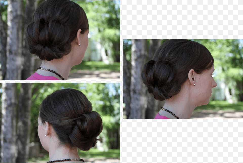 Brianne Hair Bun, Art, Collage, Woman, Person Free Png