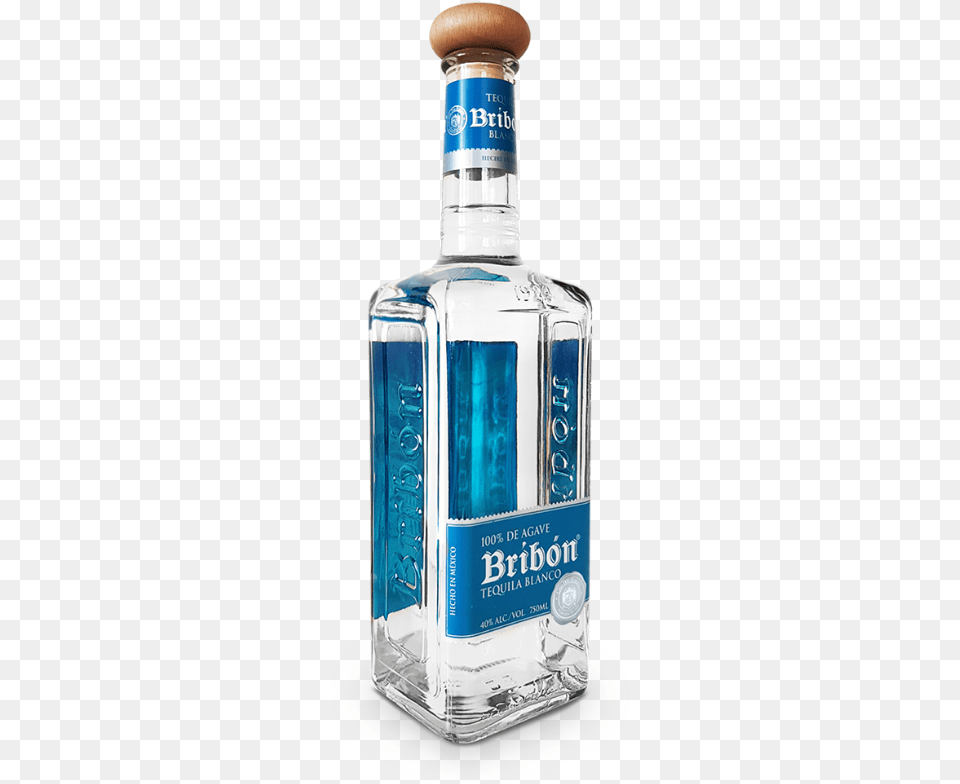 Bribon Blanco Tequila Bottle Bribon Tequila, Alcohol, Beverage, Liquor, Gin Free Png
