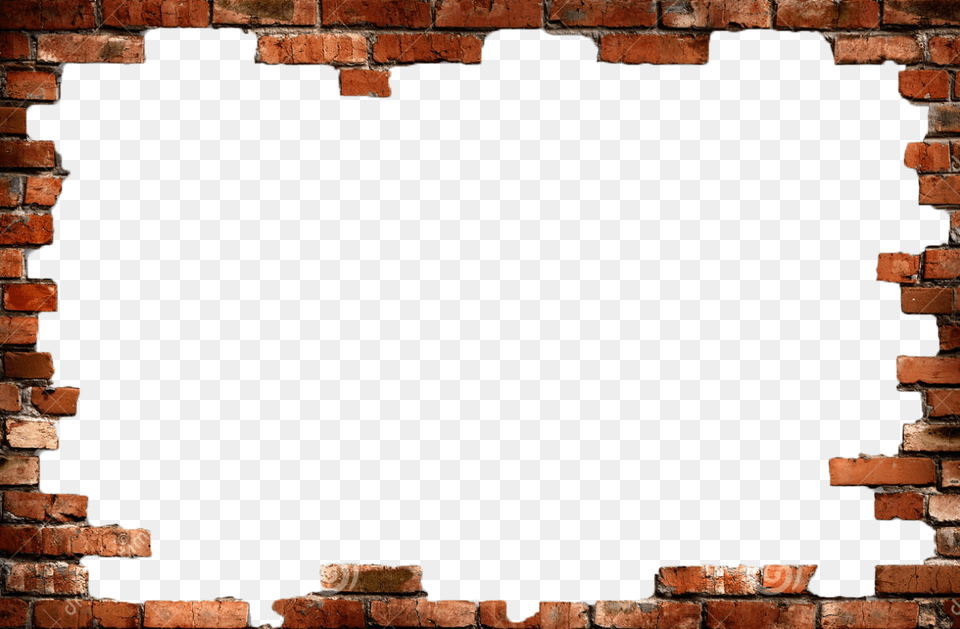 Brick Frame, Architecture, Building, Wall Png Image