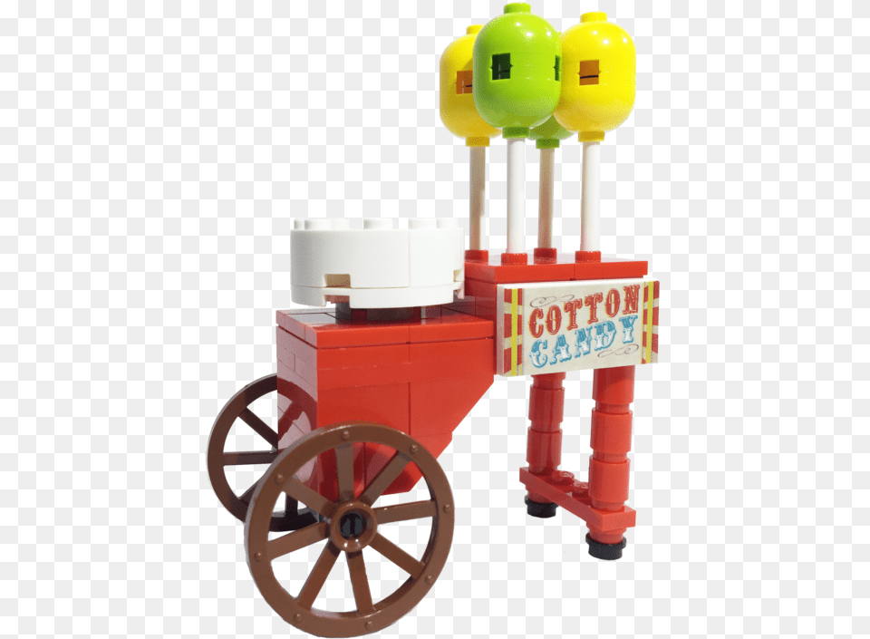 Brick Loot Exclusive Build Cotton Candy Cart Lego Bricks Lego Cotton Candy, Machine, Wheel, Spoke, Transportation Free Png