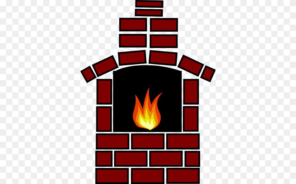 Brick Oven With Flame Clip Art, Fireplace, Hearth, Indoors, Scoreboard Png