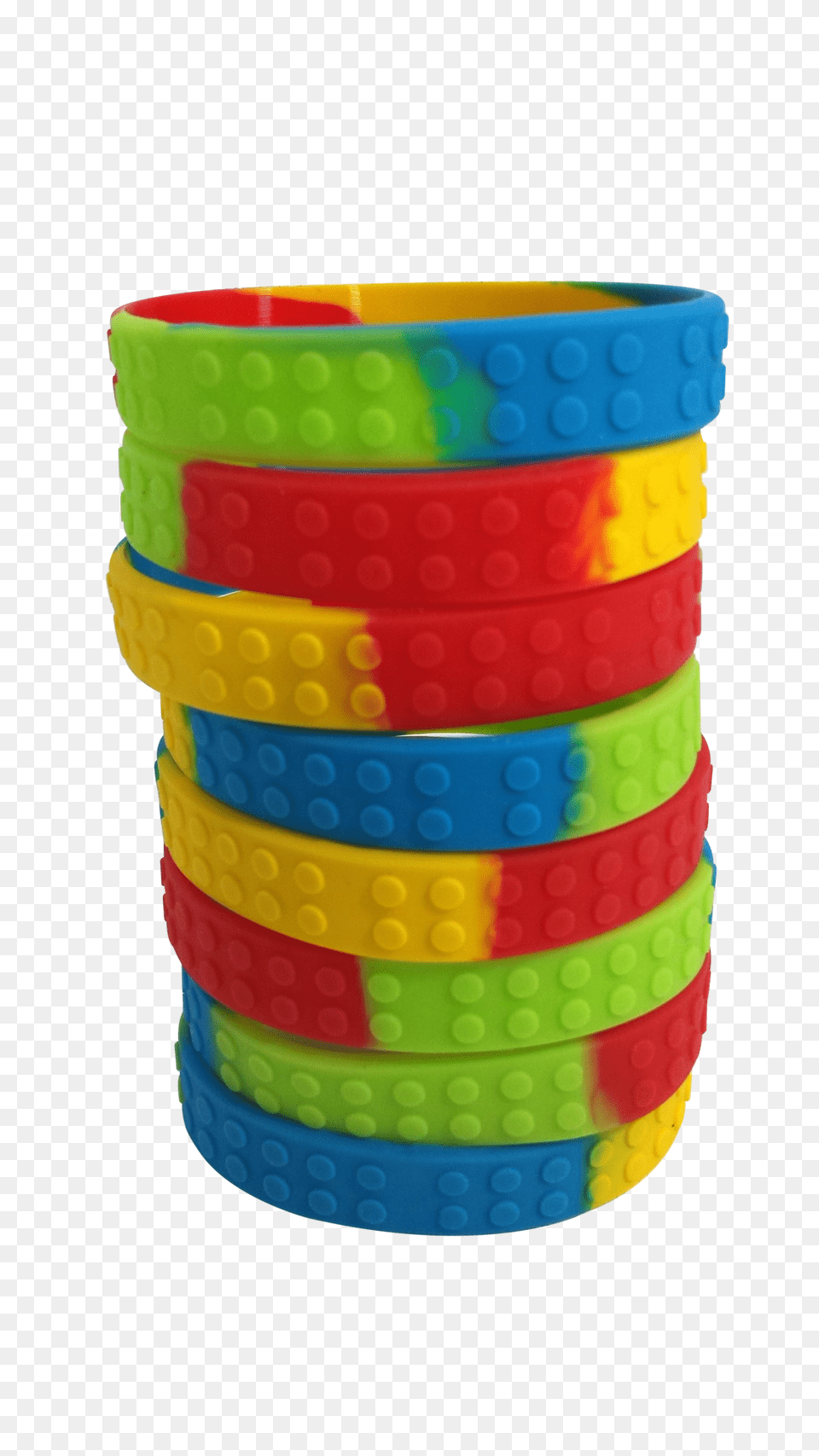 Brick Textured Wristbands For Lego Fans, Tape, Accessories Free Png Download