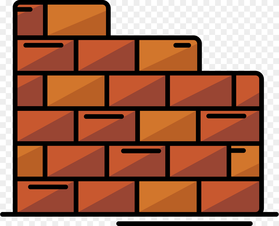 Brick Wall Clipart, Architecture, Building Free Png