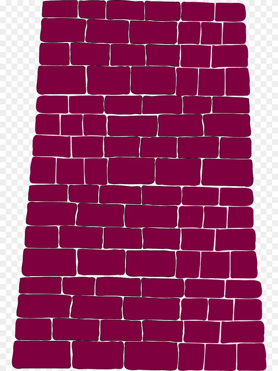 Brick Wall Clipart, Architecture, Building, Purple, Home Decor Free Png