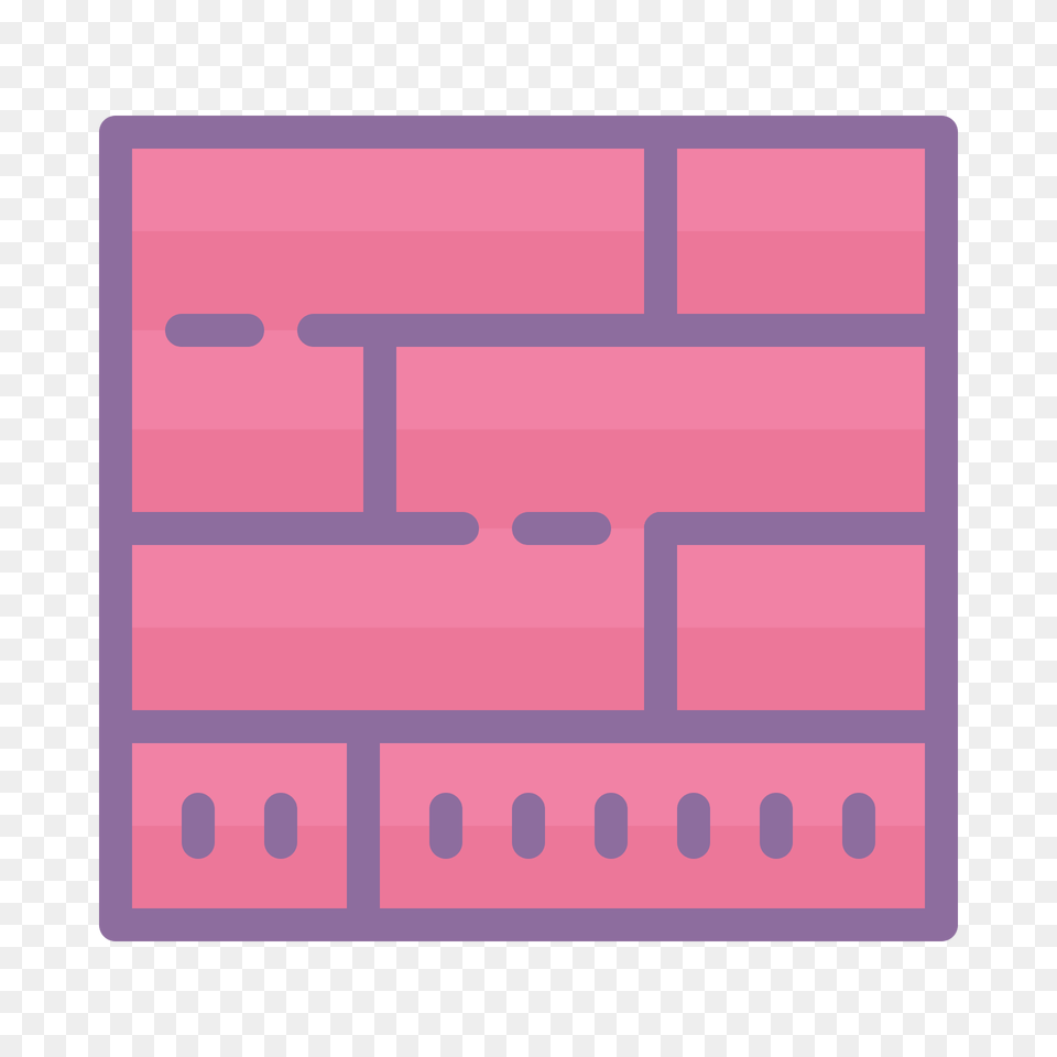 Brick Wall Icono Free Transparent Png