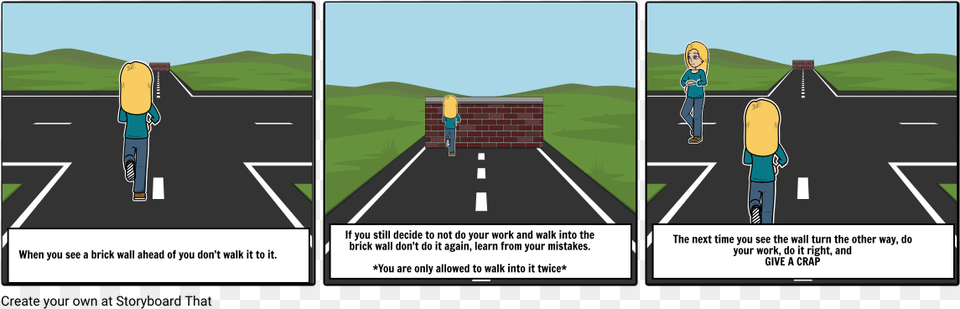 Brick Wall Speech Long Jump, Road, Tarmac, Person, Walking Free Png Download