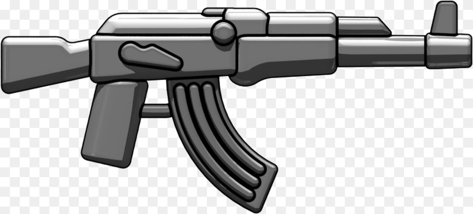 Brickarms Akm Assault Rifle Toy Grenade Launcher Assault Rifle, Firearm, Gun, Weapon, Machine Gun Free Transparent Png
