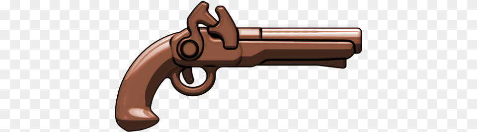 Brickarms Flintlock Pistol, Firearm, Gun, Handgun, Weapon Png