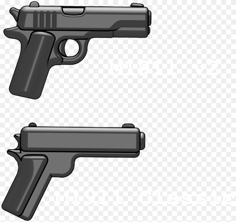 Brickarms M1911 V2 Brickarms, Firearm, Gun, Handgun, Weapon Free Png