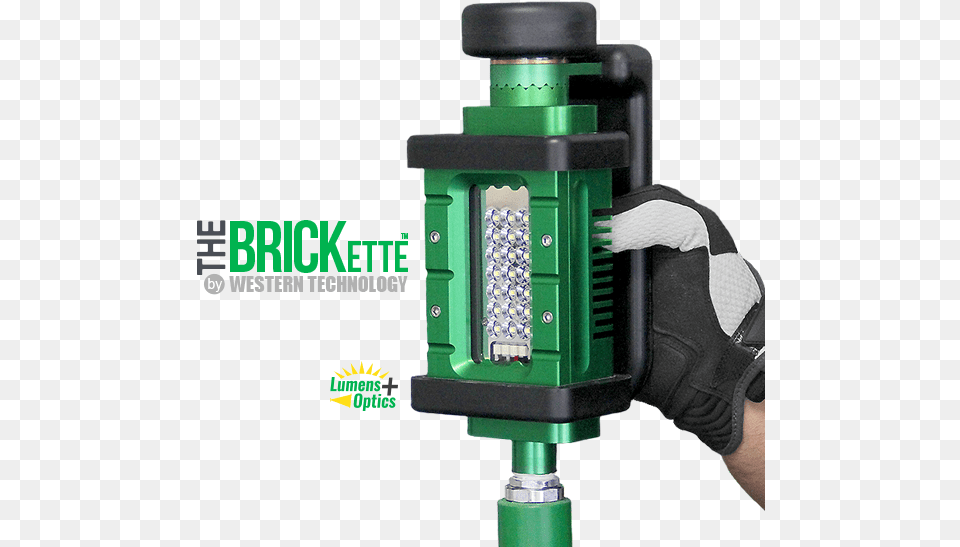 Brickette Brickette Kick It Tough Led Safety Irrigation Sprinkler, Clothing, Glove, Light, Machine Png