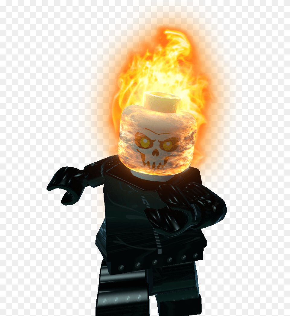 Brickipedia The Lego Wiki Ghost Rider Lego, Fire, Flame, Adult, Male Free Transparent Png