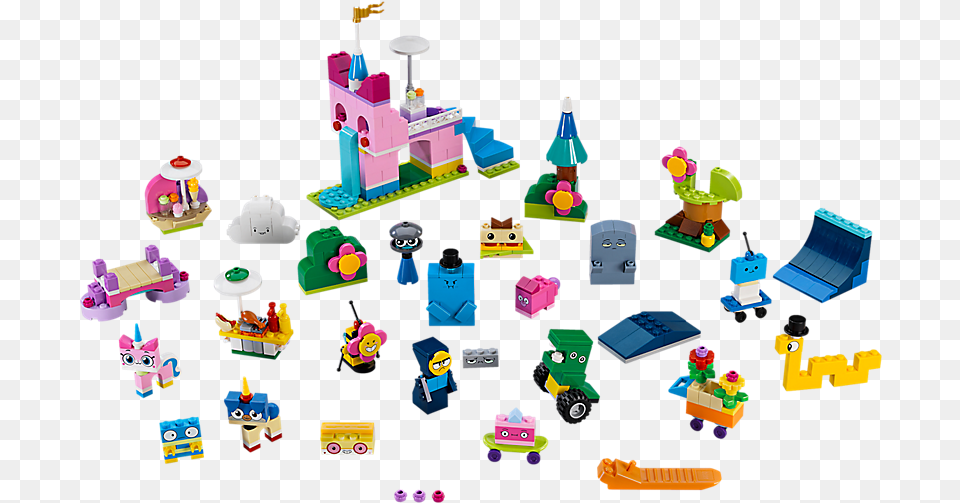 Bricks Clipart Building Brick Lego Unikitty Biggest Set, Toy Png
