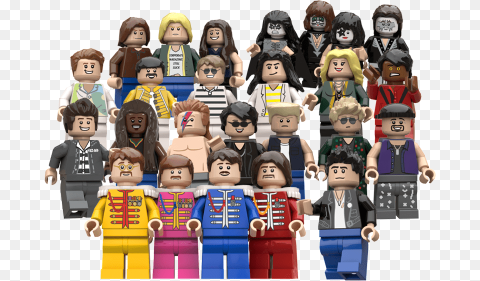 Bricks The Home Of Rock Stars Minifigs Fictional Character, Baby, Person, Doll, Toy Png