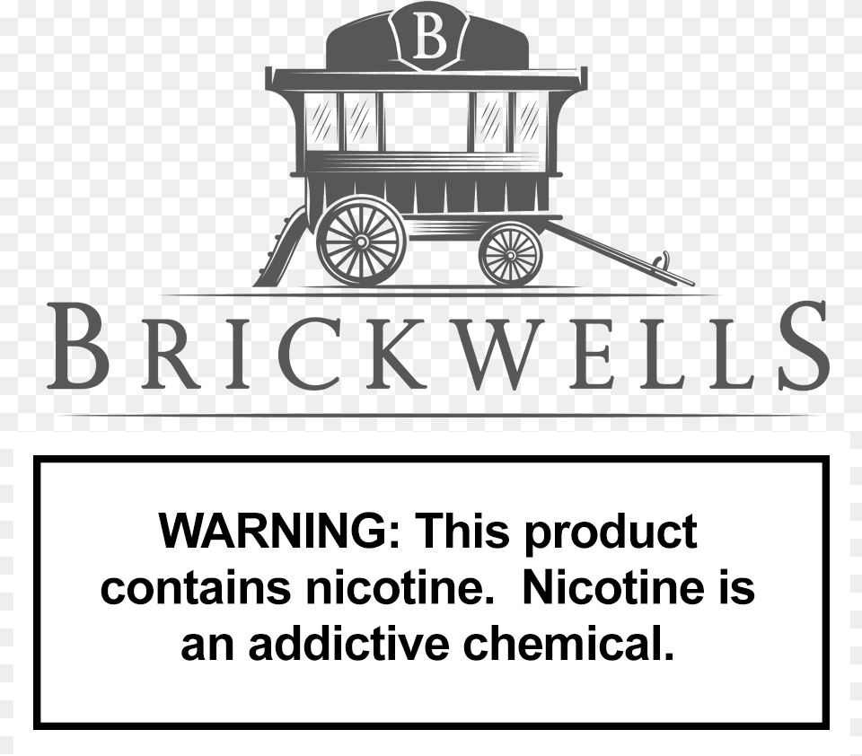 Brickwells Vape Co Cart, Machine, Wheel, Advertisement, Poster Free Png