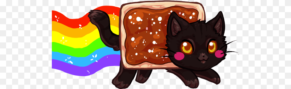 Bricu Nyan Cat Blueberry Cat E Chocolate Cat, Baby, Person, Animal, Mammal Free Png Download