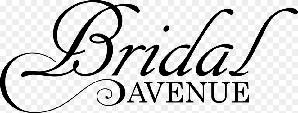 Bridal Avenue Logo Bridal Text, Gray Free Png Download