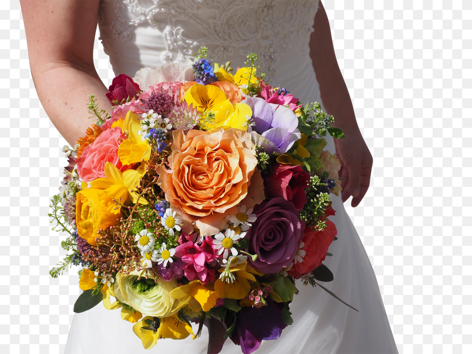 Bridal Bouquet Clip Free Transparent Png