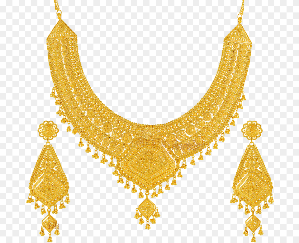 Bridal Gold Necklace Gold Necklace Designs, Accessories, Jewelry, Earring, Diamond Free Transparent Png