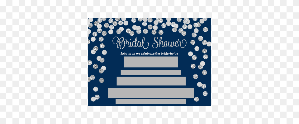 Bridal Shower Invitationsnavy Blue Silver Confetti, Accessories, Diamond, Gemstone, Jewelry Png